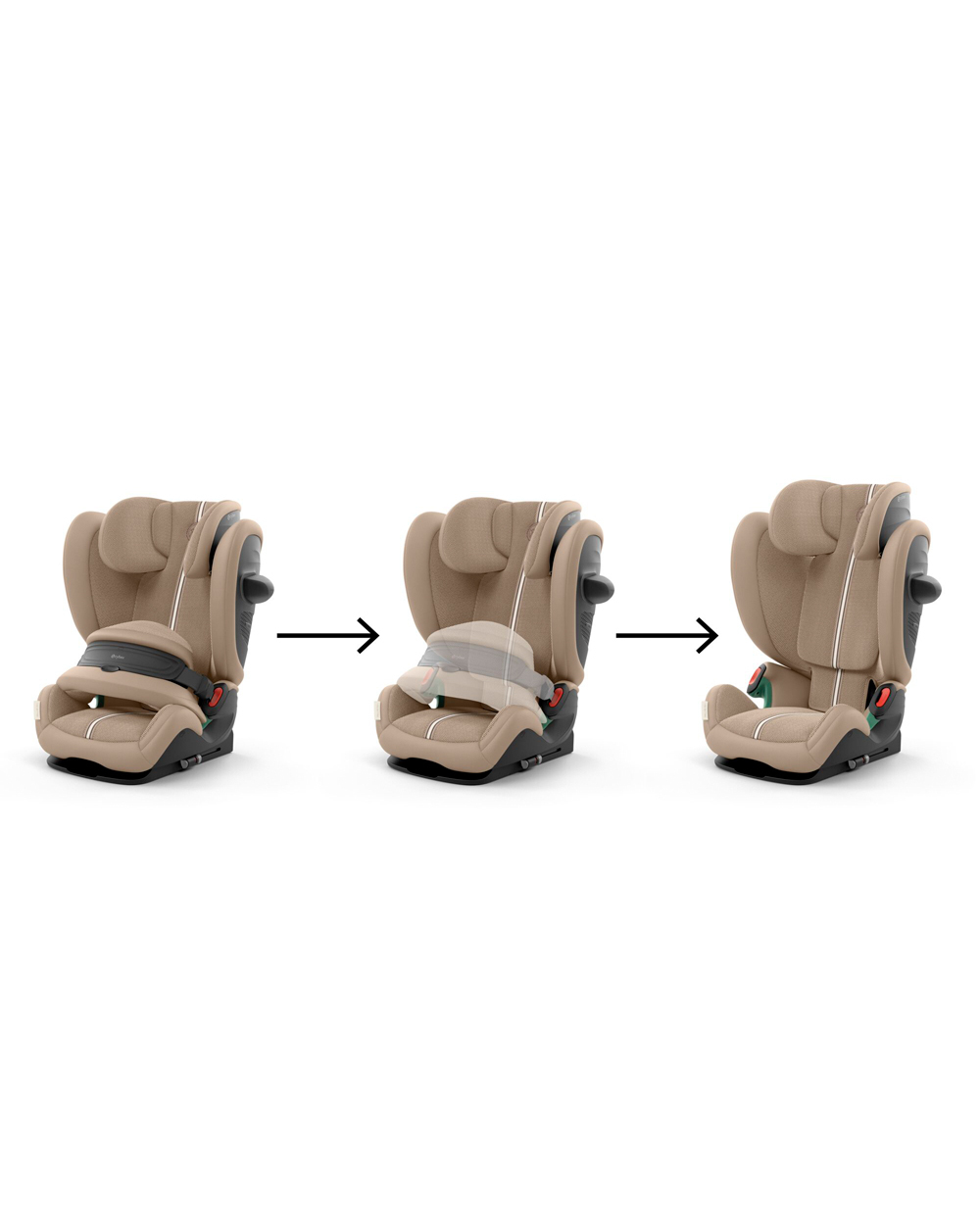 Siège auto Pallas G2 i-Size Coloris Almond Beige (Plus) Cybex