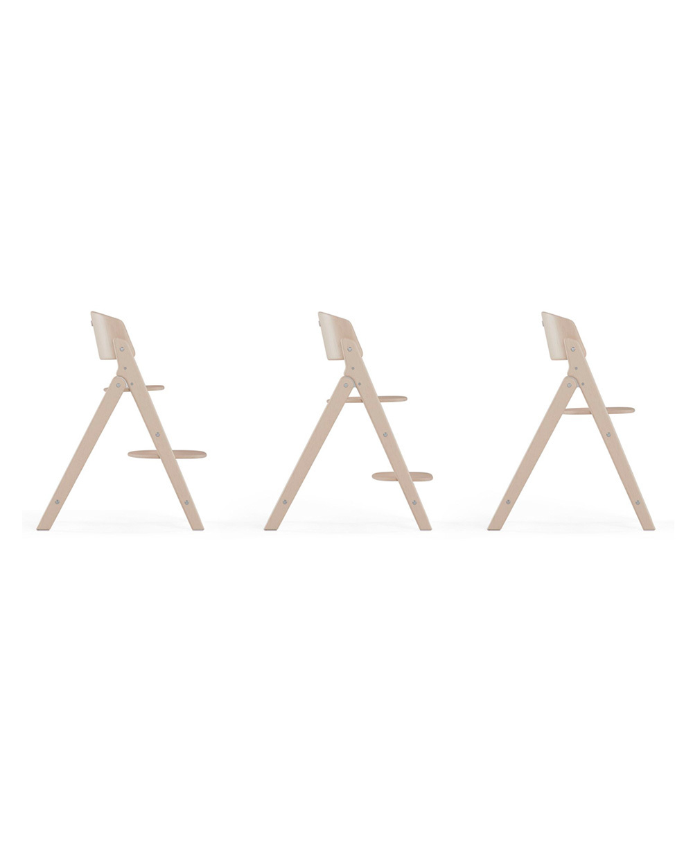 Chaise haute Click & Fold 3-en-1 Coloris light natural Cybex