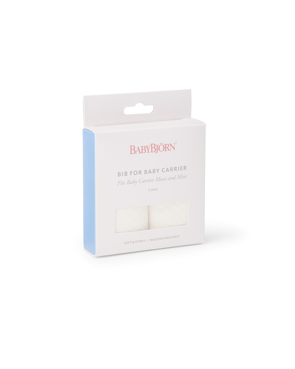 2 bavoirs porte-bébé Move et Mini Coloris blanc Babybjörn