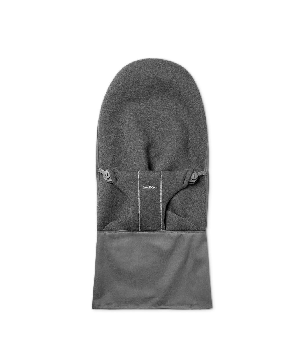 Housse transat Bliss Jersey 3D Coloris gris charbon  Babybj&ouml;rn