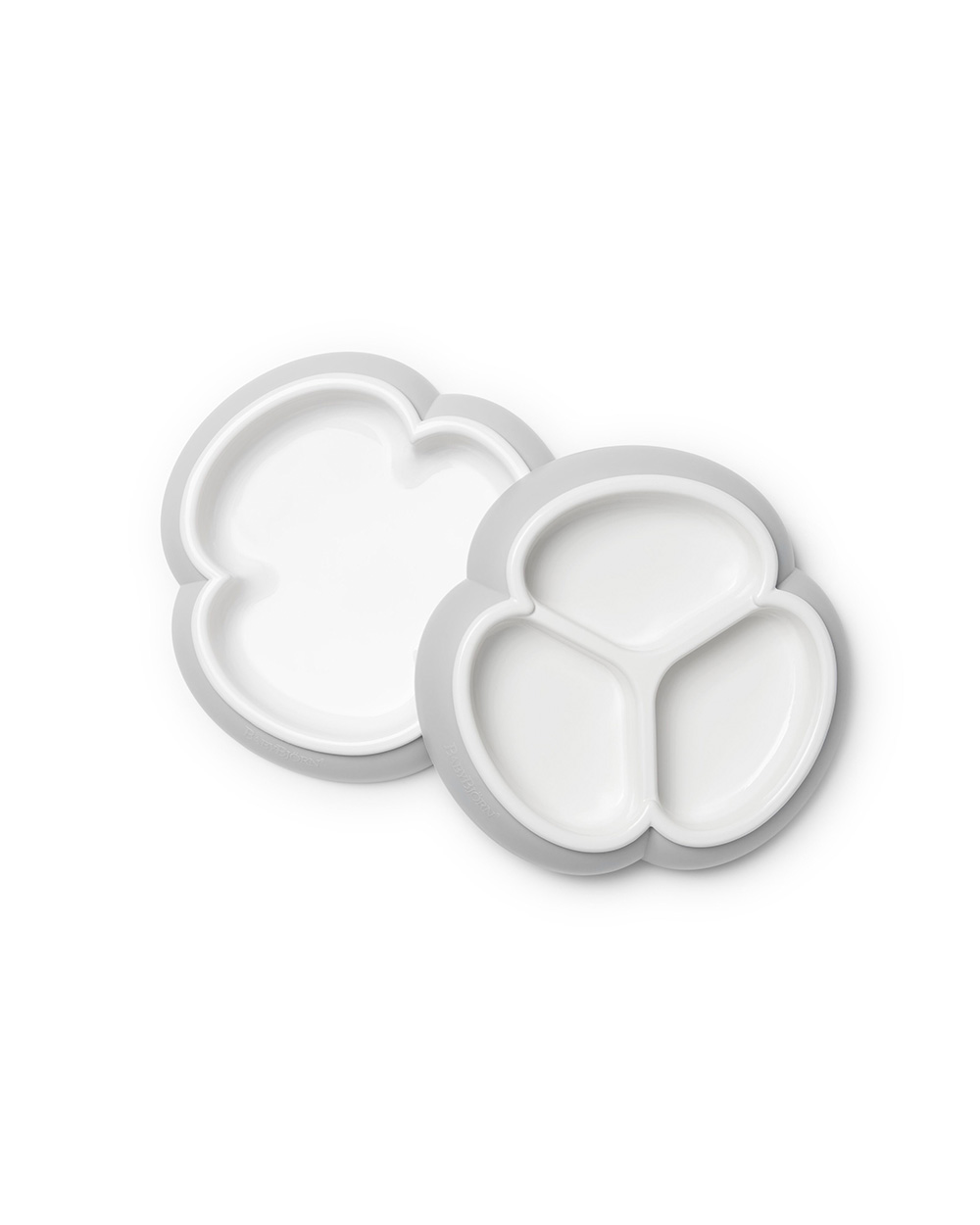 Lot de 2 assiettes Coloris gris  Babybj&ouml;rn