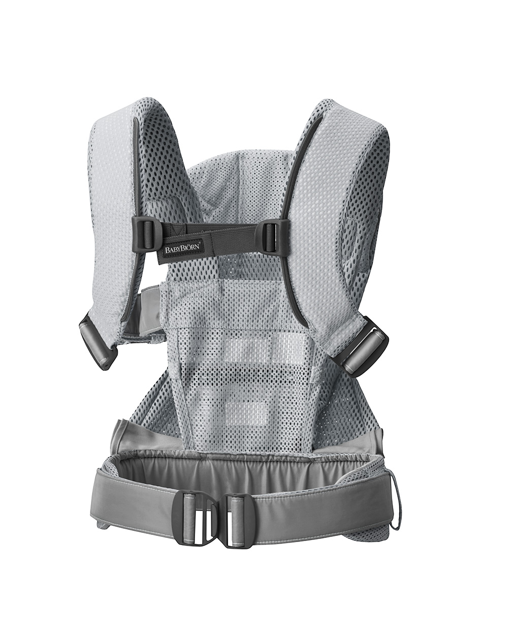 Porte-b&eacute;b&eacute; One Air Mesh 3D Coloris argent  Babybj&ouml;rn