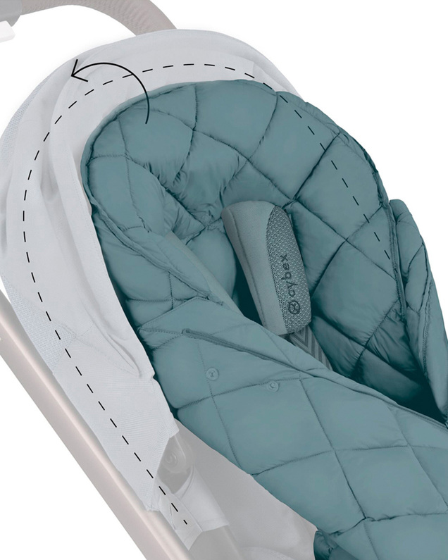 Chancelière Snogga 2 Coloris Candy Pink Cybex