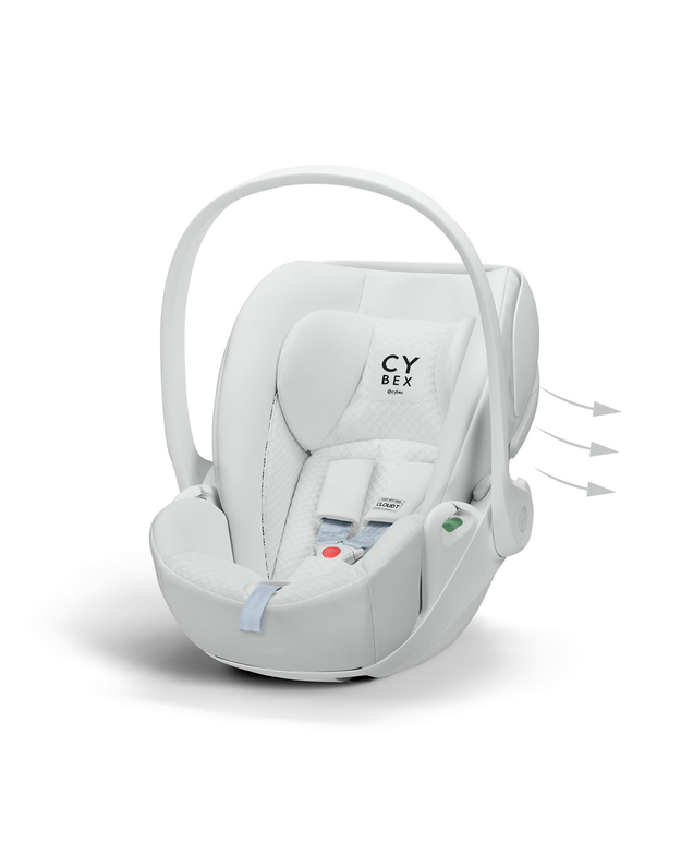 Siège auto Cloud T i-size modèle Urban M... Coloris white Cybex