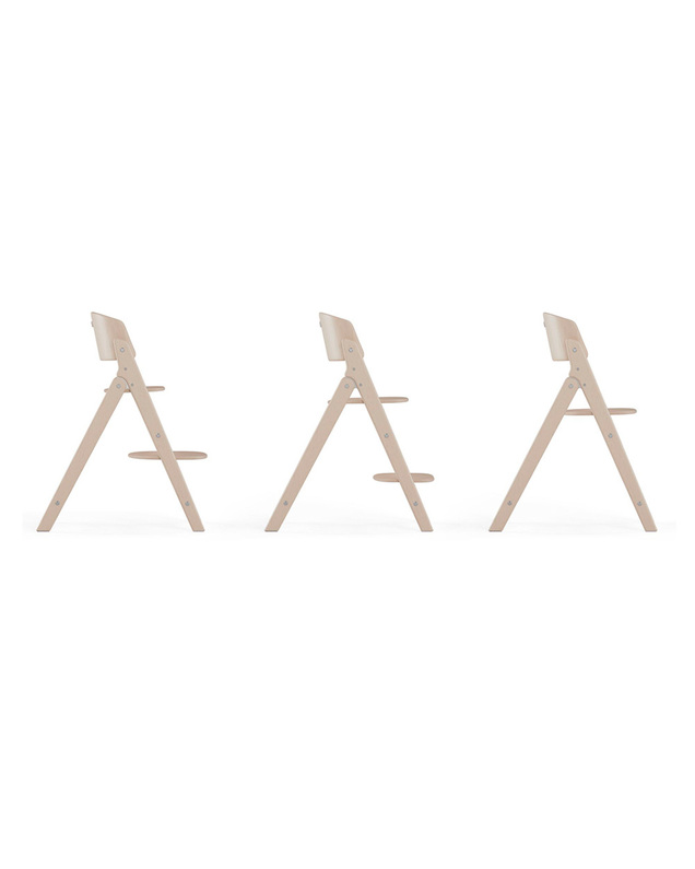 Chaise haute Click & Fold 3-en-1 Coloris light natural Cybex