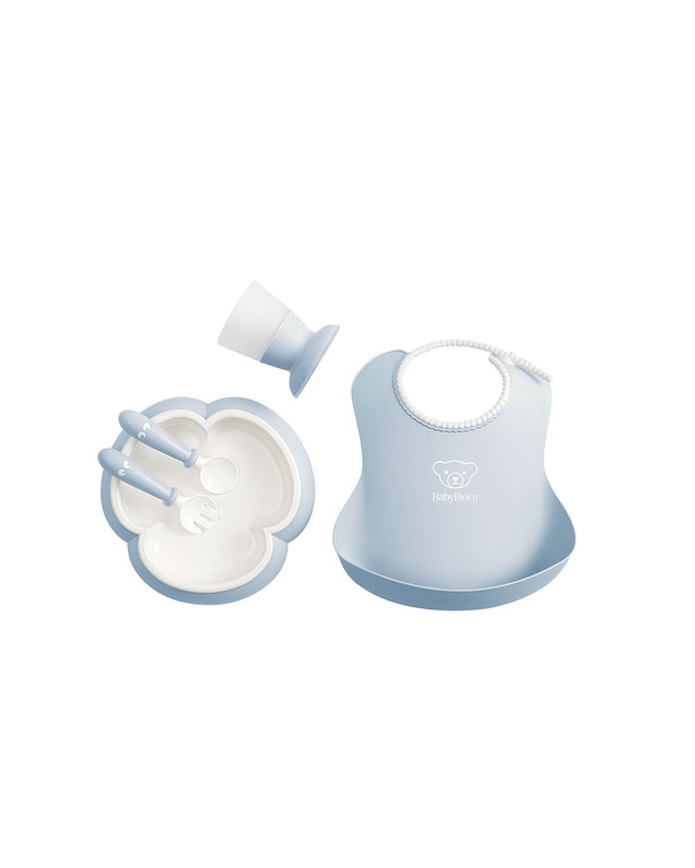 Coffret repas 5 pièces Coloris bleu pastel Babybjörn