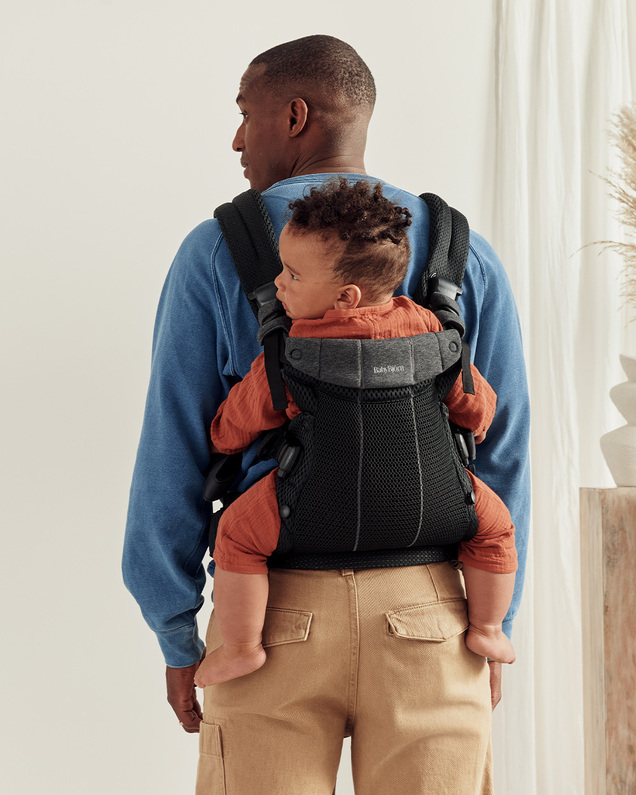 Porte-bébé Harmony Mesh 3D Coloris noir Babybjörn