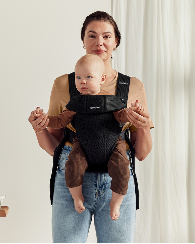 Porte-bébé Mini Mesh 3D Coloris noir Babybjörn