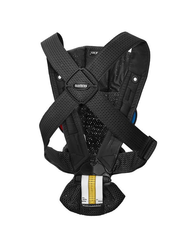 Porte-bébé Mini Mesh 3D Coloris noir Babybjörn
