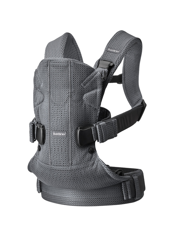Porte-bébé One Air Mesh 3D Coloris anthracite Babybjörn