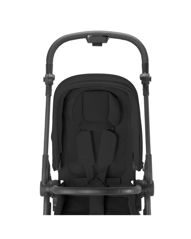 Poussette Melio Carbon Coloris  Magic Black  Cybex