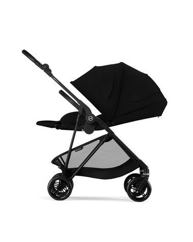 Poussette Melio Carbon Coloris  Magic Black  Cybex