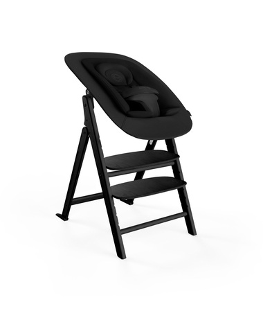 Chaise haute Click & Fold 4-en-1 Coloris Stunning Black  Cybex