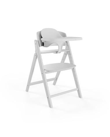Chaise haute Click & Fold 4-en-1 Coloris All White  Cybex