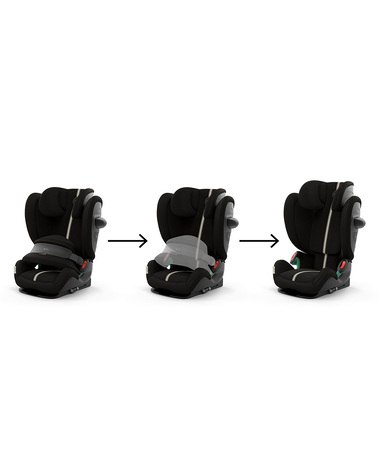 Si&egrave;ge auto Pallas G2 i-Size Coloris Moon black (Plus)  Cybex