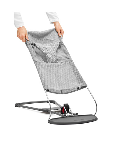 Housse transat Bliss Mesh Coloris gris  Babybj&ouml;rn