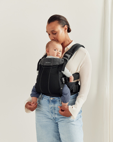 Porte-b&eacute;b&eacute; Harmony Mesh 3D Coloris noir  Babybj&ouml;rn