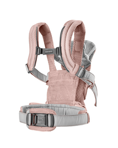 Porte-b&eacute;b&eacute; Harmony Mesh 3D Coloris rose poudr&eacute;  Babybj&ouml;rn