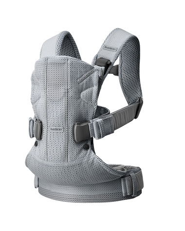 Porte-b&eacute;b&eacute; One Air Mesh 3D Coloris argent  Babybj&ouml;rn