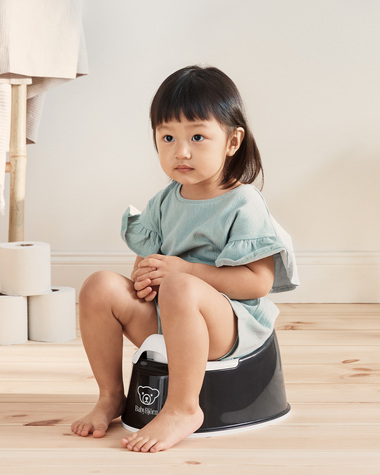 Pot Smart Coloris noir/blanc  Babybj&ouml;rn