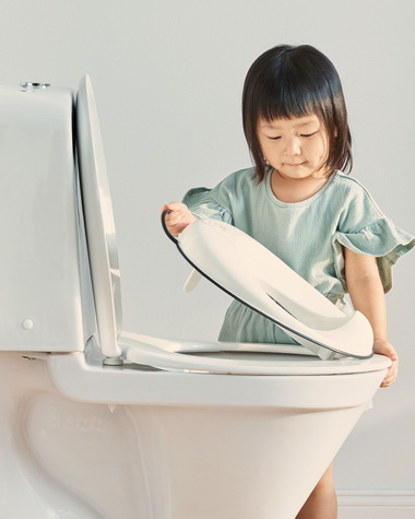 R&eacute;ducteur de toilette Coloris blanc/noir  Babybj&ouml;rn