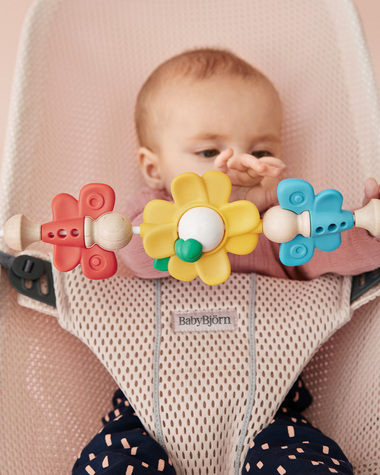 Transat Bliss Mesh Coloris rose nacr&eacute;  Babybj&ouml;rn