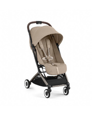 Poussette Orfeo Ch&acirc;ssis taupe coloris Almond Beige  Cybex