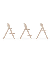 Chaise haute Click & Fold Coloris light natural  Cybex