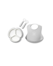 Coffret repas 4 pièces Coloris gris Babybjörn
