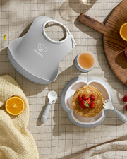 Coffret repas 5 pi&egrave;ces Coloris gris  Babybj&ouml;rn