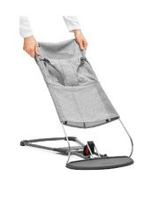 Housse transat Bliss Mesh Coloris gris  Babybj&ouml;rn