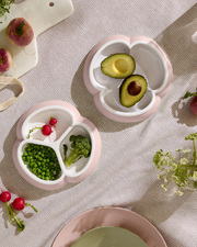 Lot de 2 assiettes Coloris rose pastel  Babybj&ouml;rn