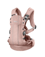 Porte-b&eacute;b&eacute; Harmony Mesh 3D Coloris rose poudr&eacute;  Babybj&ouml;rn