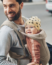 Porte-b&eacute;b&eacute; Move Mesh 3D Coloris gris beige  Babybj&ouml;rn