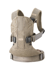 Porte-b&eacute;b&eacute; One Air Mesh 3D Coloris gris beige  Babybj&ouml;rn