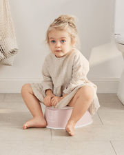 Pot Smart Coloris rose pastel/blanc Babybjörn