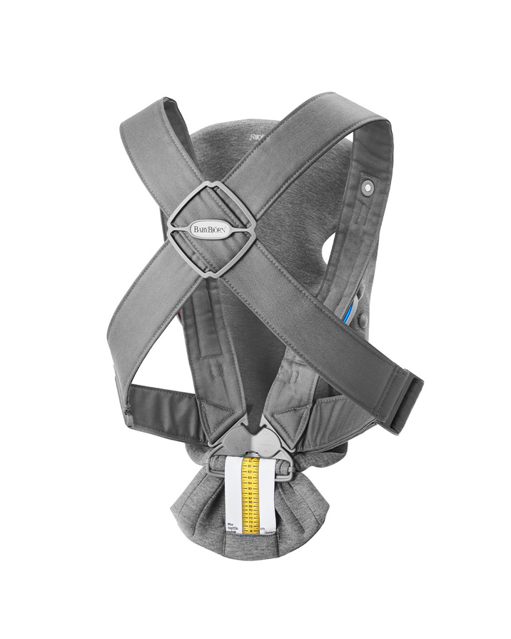 Porte-b&eacute;b&eacute; Mini Jersey 3D Coloris gris fonc&eacute;  Babybj&ouml;rn
