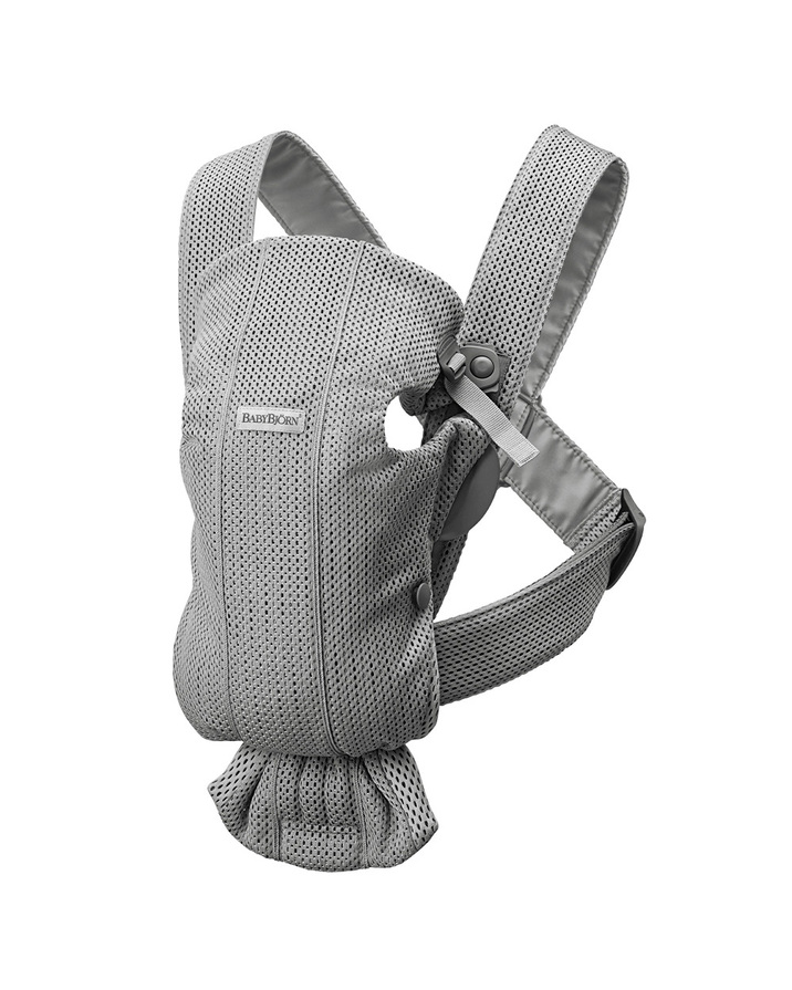 Porte-bébé Mini Mesh 3D Coloris gris Babybjörn