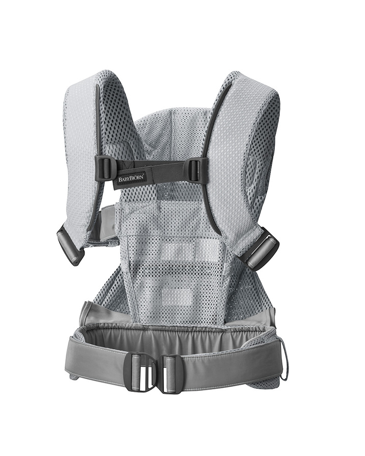 Porte-b&eacute;b&eacute; One Air Mesh 3D Coloris argent  Babybj&ouml;rn