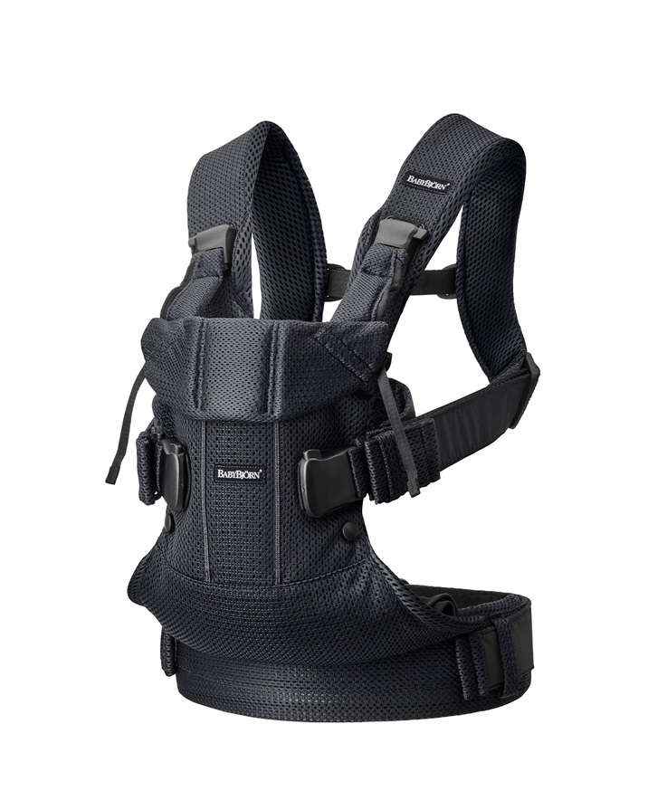 Porte-b&eacute;b&eacute; One Air Mesh 3D Coloris noir  Babybj&ouml;rn
