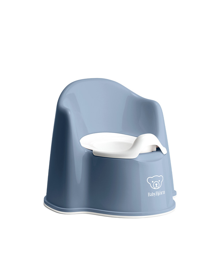 Pot fauteuil Coloris bleu profond/blanc Babybjörn