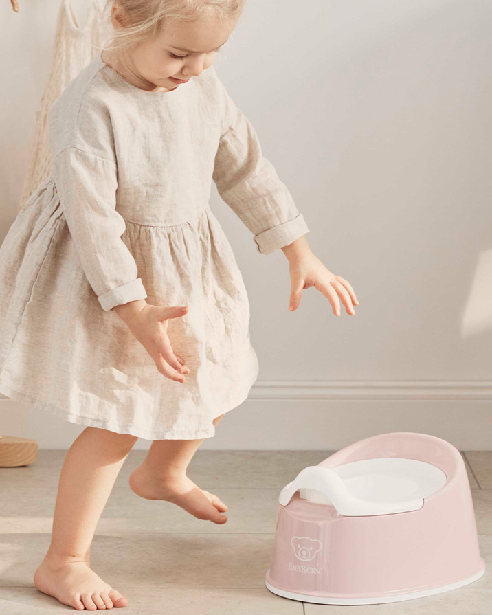 Pot Smart Coloris rose pastel/blanc Babybjörn