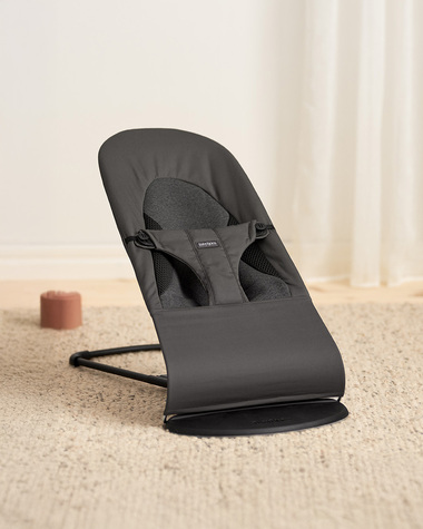Transat Balance Soft jersey tiss&eacute; Colors gris fonc&eacute;  Babybj&ouml;rn