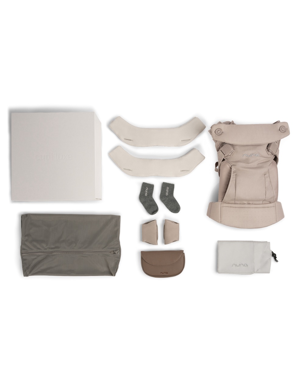 Porte-b&eacute;b&eacute; Cudl luxe Coloris pearl  Nuna