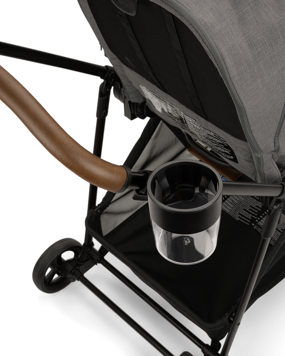 Porte-gobelet poussette Ixxa Coloris noir/transparent  Nuna
