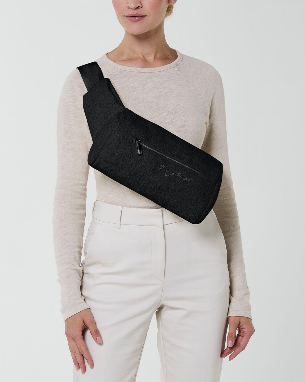 Porte-b&eacute;b&eacute; Coya Boucl&eacute; Coloris Stone black  Cybex
