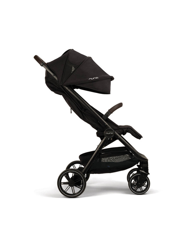 Poussette Trvl lx Coloris caviar Nuna