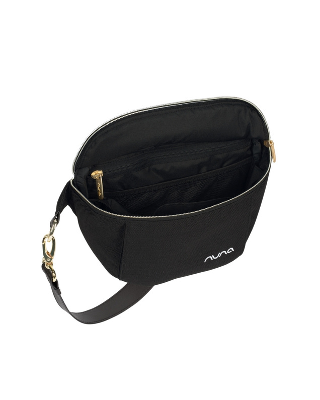 Sac à bandoulière pour poussette Coloris caviar Nuna