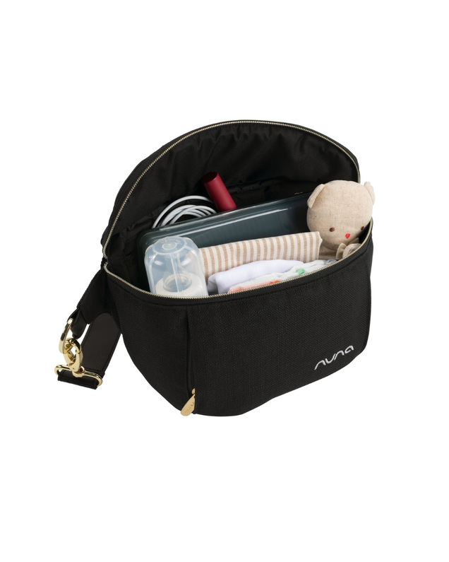 Sac à bandoulière pour poussette Coloris caviar Nuna