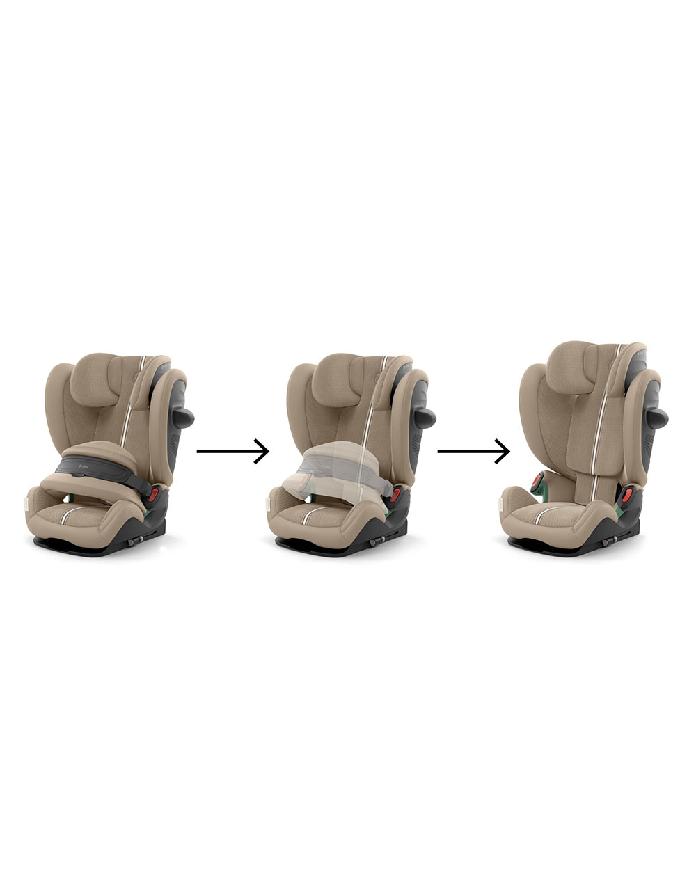 Siège auto Pallas G3 i-Size Coloris almond beige (Plus) Cybex